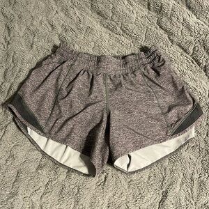 Lululemon Hotty Hot Gray Shorts
